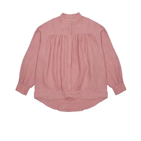 Antiquités Linen Shirt in Pink