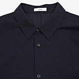 Aton Wool CPO Jacket in Dark Navy 2 