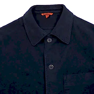 Barena Cedrone Garzada Overshirt in Navy 2 