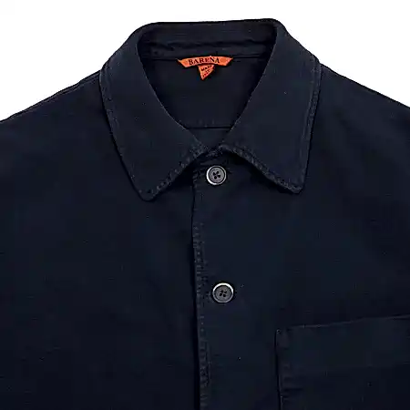 Barena Cedrone Garzada Overshirt in Navy