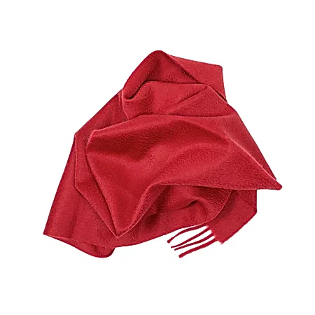 Begg & Co Arran Cashmere Scarf in Carmine