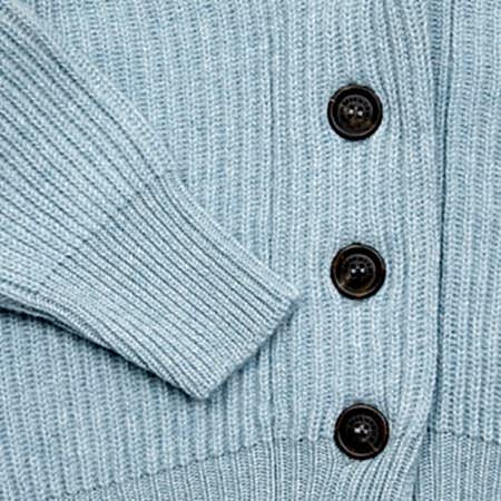 Begg & Co Mini Yacht Cardigan in Devils Bit 1