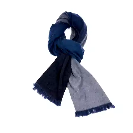 Begg & Co Nuance Ombre Cashmere Scarf in Cosmos