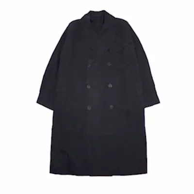 Casey Casey Men's Army Coat in Black