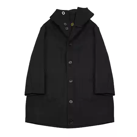 Cini Venezia Mod 1 Overcoat in Black 2