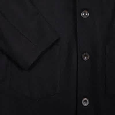 Cini Venezia Mod 1 Overcoat in Black 3