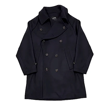 Cini Venezia Victor Navy Coat