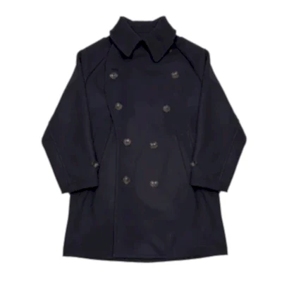 Cini Venezia Victor Navy Coat