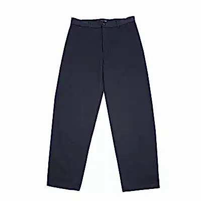 De Bonne Facture Heavy Cotton Drill Balloon Trousers in Navy 1