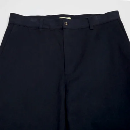 De Bonne Facture Heavy Cotton Drill Balloon Trousers in Navy 1