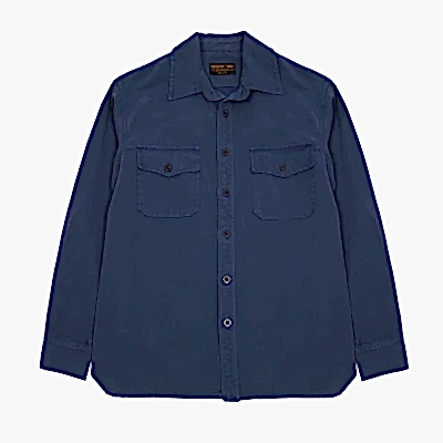 East Harbour Surplus Moab Overshirt in Navy