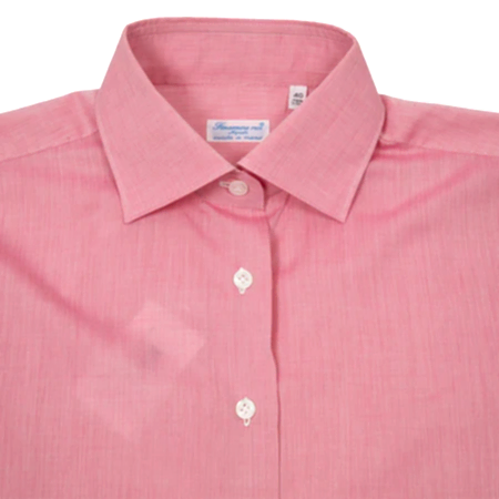 Finamore Women's Aria Long Shirt in Pink