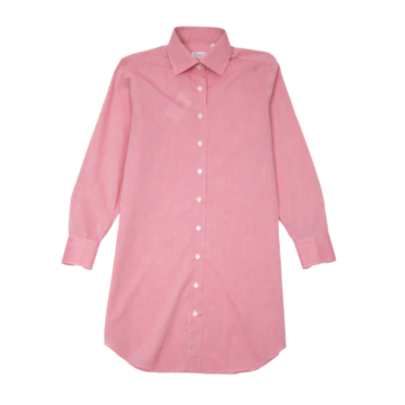 Finamore Women's Aria Long Shirt in Pink