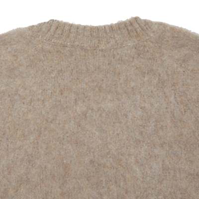 Finamore Jesolo Cashmere Knit Jumper in Oatmeal