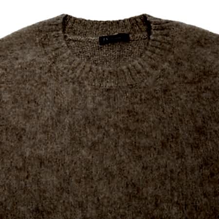 Finamore Jesolo Cashmere Knit Jumper in Oatmeal