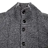 GRP Tony Merino Cashmere Button Jacket in Grey 3