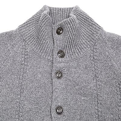 GRP Tony Merino Cashmere Button Jacket in Grey 3