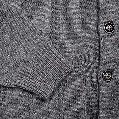 GRP Tony Merino Cashmere Button Jacket in Grey 2