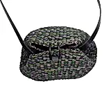 Inès Bressand No14 Mini Shell Shoulder Bag in Green