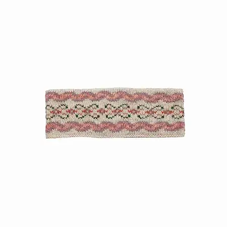 Jamieson's Fair Isle Headband in Sand