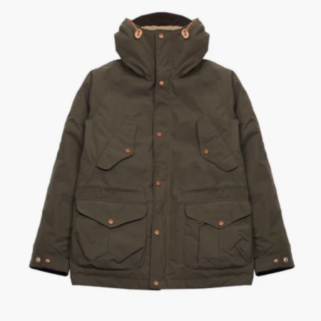 Manifattura Ceccarelli Fisherman Parka in Chocolate