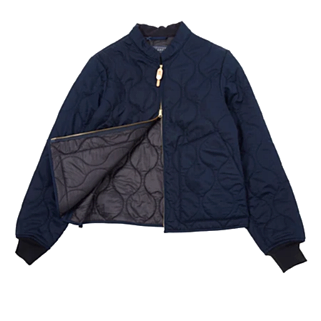 Manifattura Ceccarelli Quilted Jacket in Navy