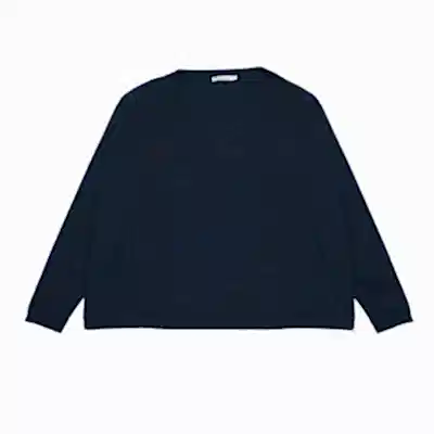 Manuelle Guibal Ashic Cashmere Sweater in Indigo Night 1