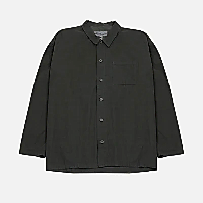 Manuelle Guibal Men's Ninic Box Shirt in Magnetic Green