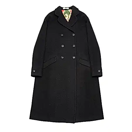 Massimo Alba Women's Cometa Coat in Nero