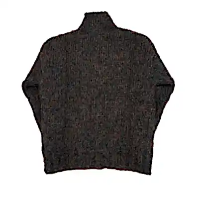 Massimo Alba Persico Alpaca/Mohair Cardigan in Lava