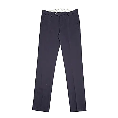 Massimo Alba Ionio2 Moleskin Trousers in Dark Blue