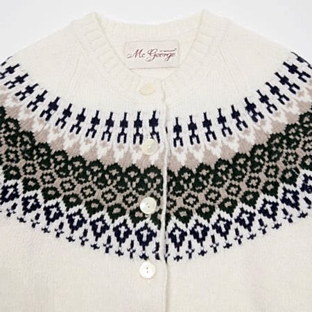 McGeorge Women's Fair Isle Cardigan 1