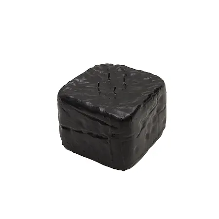 Oberflacht Klotz Square 4-Wick Candle in Black