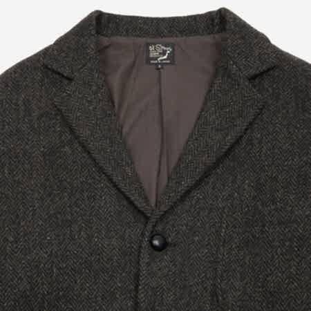 Orslow Harris Tweed Jacket in Black