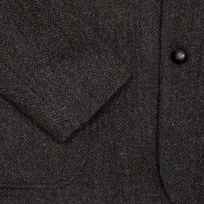 Orslow Harris Tweed Jacket in Black 3