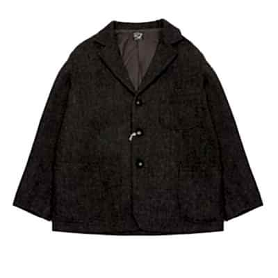 Orslow Harris Tweed Jacket in Black