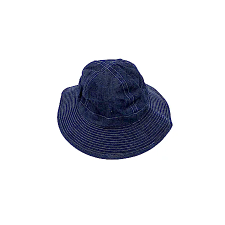 Orslow US Navy Hat in One Wash Denim