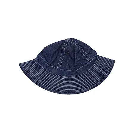 Orslow US Navy Hat in One Wash Denim