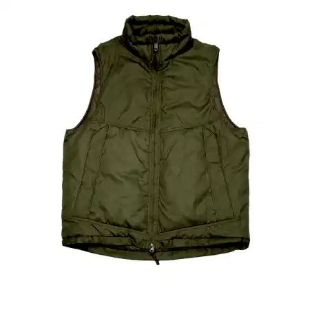 Orslow Padded Vest in Army Green