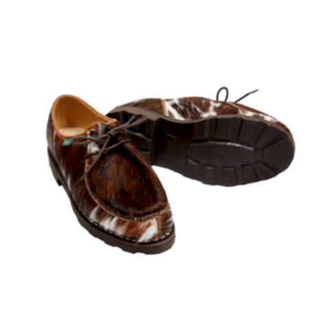 Paraboot Michael Shoe in Marron Poils Vache 2