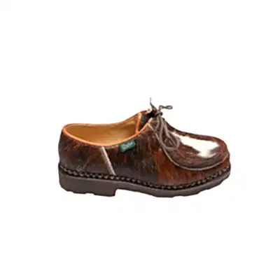 Paraboot Michael Shoe in Marron Poils Vache 3