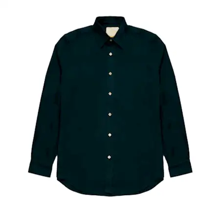 Portuguese Flannel Teca Shirt in Green