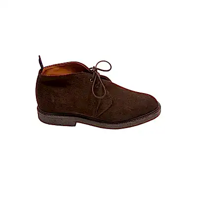 Sanders Harry Chukka Boot in Mocha Suede