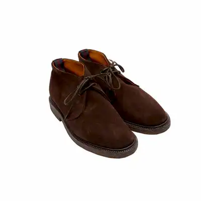 Sanders Harry Chukka Boot in Mocha Suede