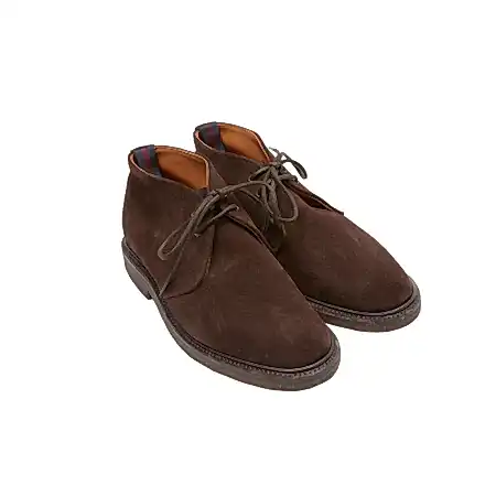 Sanders Harry Chukka Boot in Mocha Suede