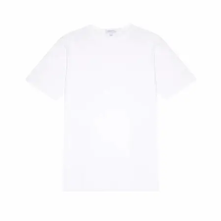 Sunspel Classic T-Shirt in White