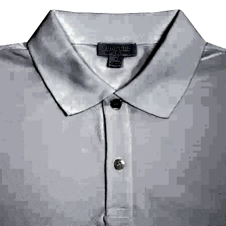 Sunspel Piqué Polo Shirt in White