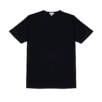 Sunspel Classic T-Shirt in Black