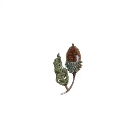 Trovelore Acorn Brooch Pin