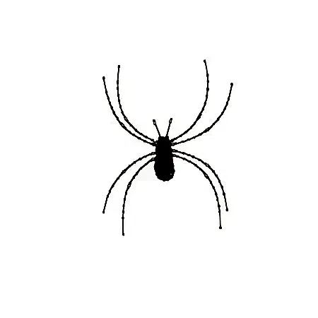 Trovelore Cellar Spider Pin